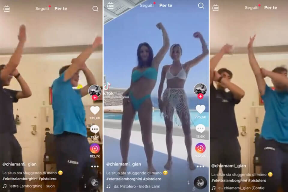 TikTok: “cercavo un c*zzo nero” il video tormentone che offende Elettra Lamborghini, donne e neri