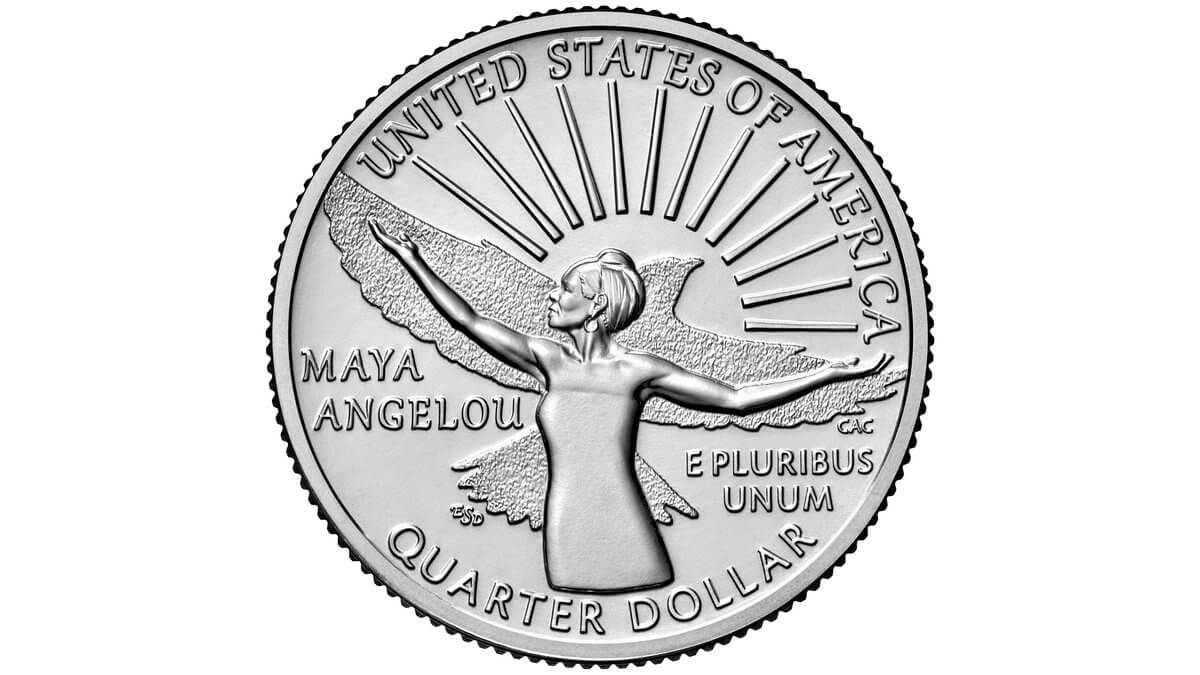 Maya Angelou moneta americana Gay.it