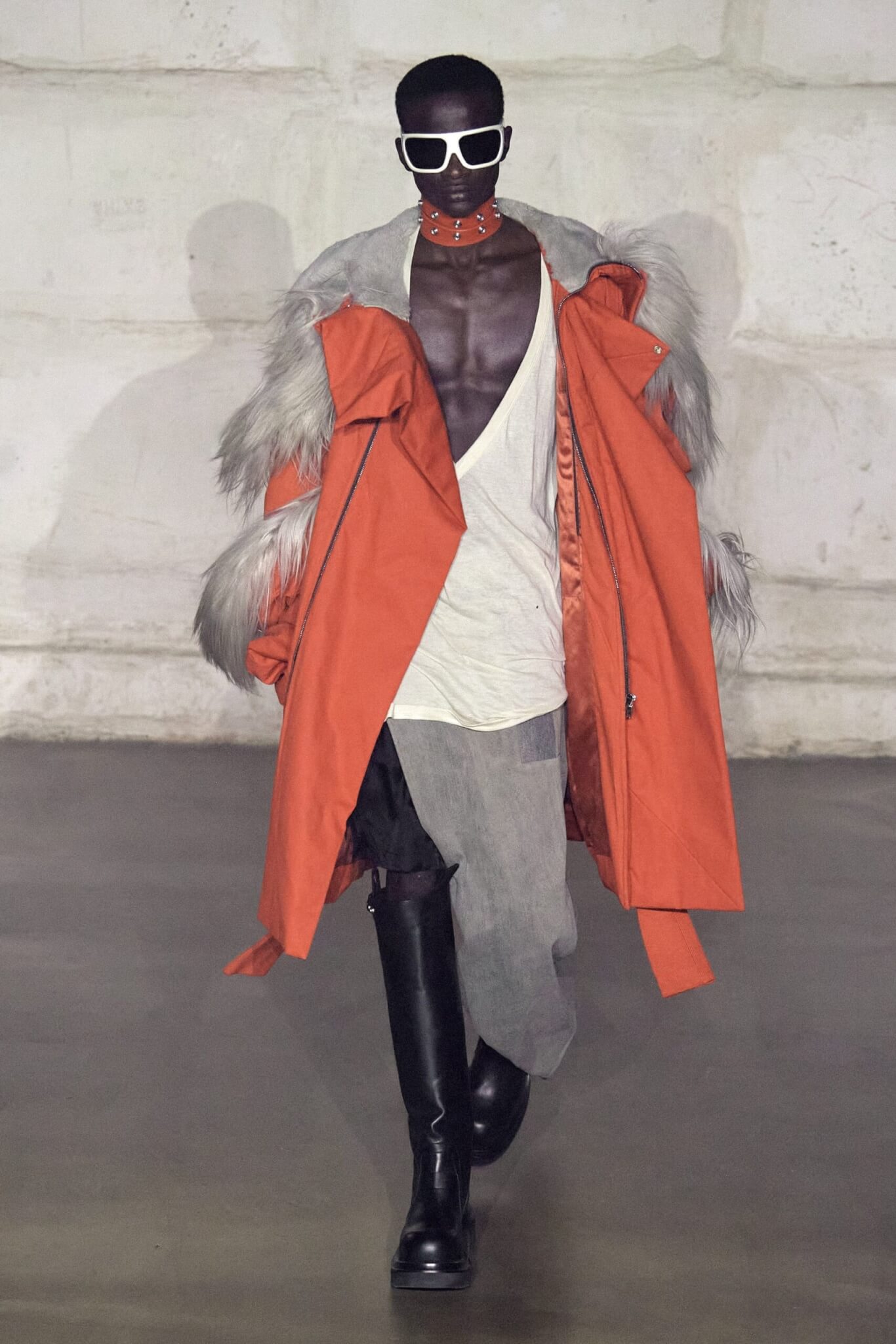 Rick owens moda uomo parigi autunno inverno 2022 2023
