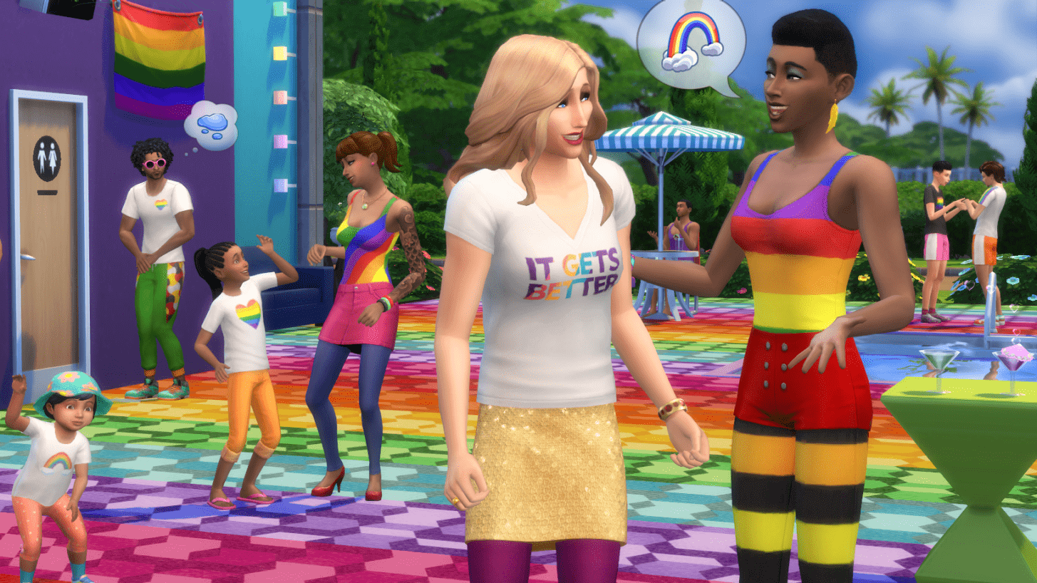 Anche persone trans* e non binary: con The Sims 4 puoi scegliere i tuoi pronomi