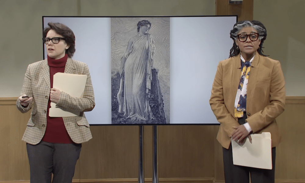 Kate McKinnon e Ariana DeBose: l’esilarante sketch sulla poetessa greca Saffo al SNL
