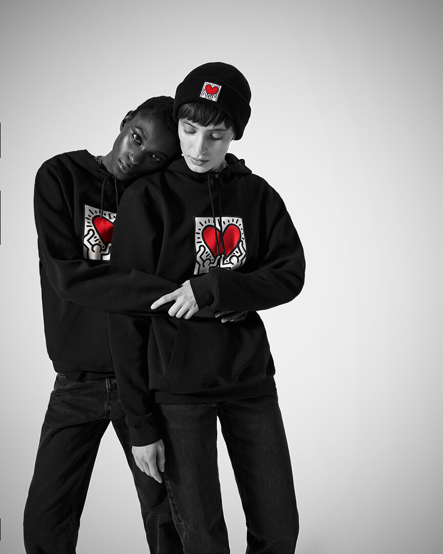 Time for Love Antony Morato in collaborazione con Keith Haring arte