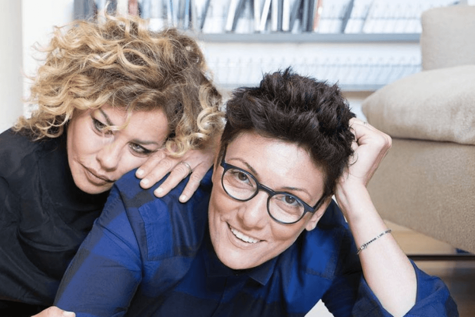 Eva Grimaldi e Imma Battaglia vogliono diventare mamme affidatarie, il video - Eva Grimaldi e Imma - Gay.it