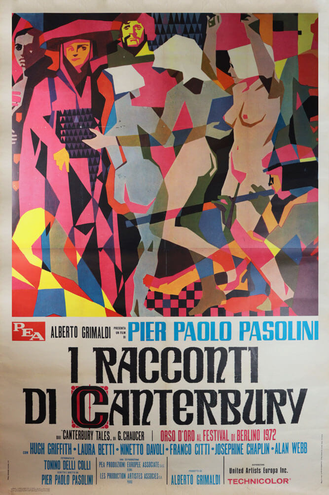 100 anni di Pier Paolo Pasolini, 13 suoi film tornano nei cinema d'Italia - I RACCONTI DI CANTERBURY - Gay.it