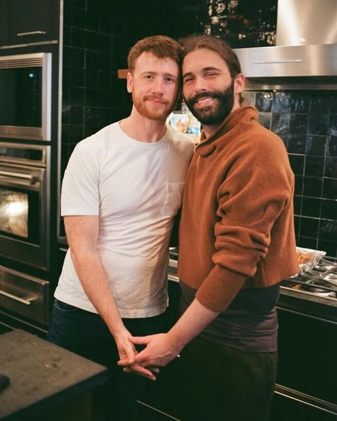 Jonathan Van Ness e Mark Peacock