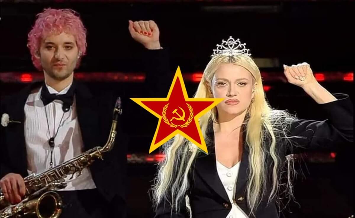 Sanremo 2022, Salvini vs. La Rappresentante di Lista: “Saluti comunisti sul palco”