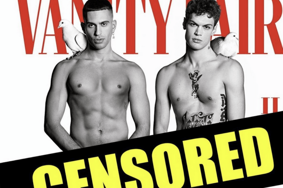 Mahmood e Blanco nudi, Instagram censura account di Mahmood e del direttore di Vanity Fair - Mahmood Blanco nudi censura - Gay.it