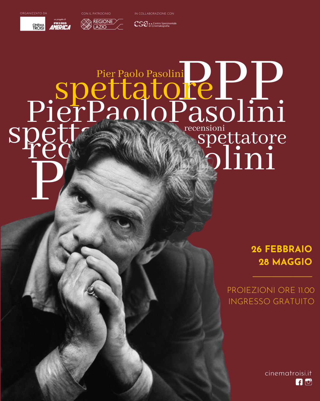 100 anni di Pier Paolo Pasolini, 13 suoi film tornano nei cinema d'Italia - Pasolini 100 a - Gay.it