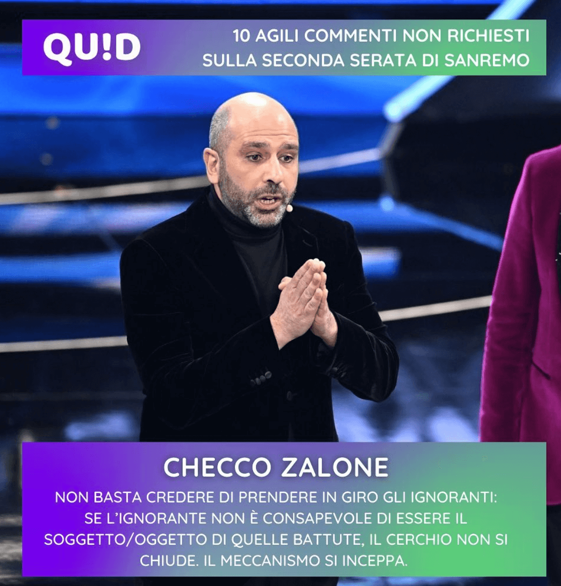 Quid Media vs. Zalone