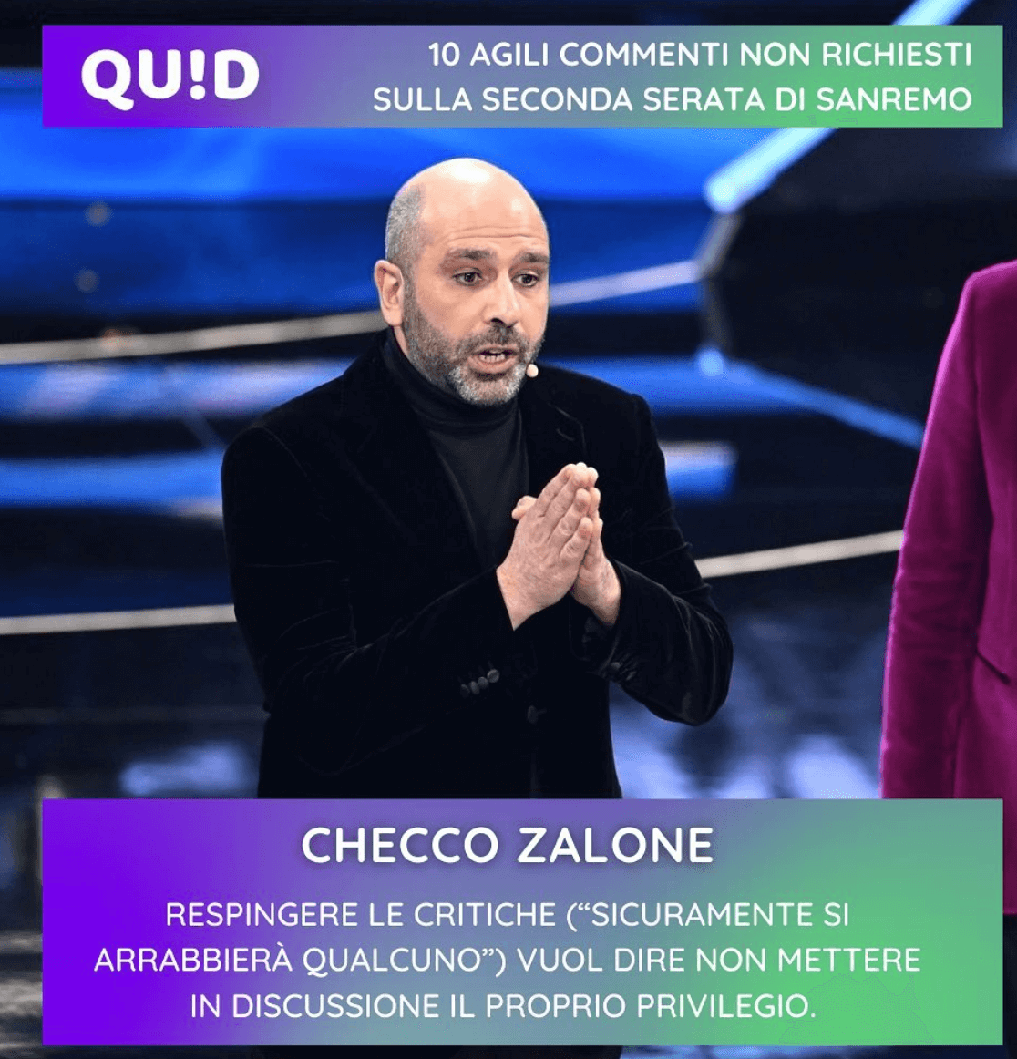 Quid Media vs. Zalone