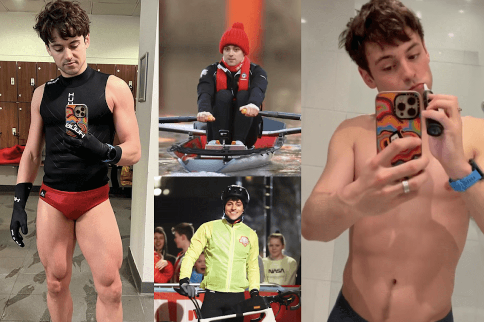 Tom Daley, 4 giorni di corsa, nuoto, bici e canoa per dire basta alle discriminazioni - GALLERY social - Tom Daley - Gay.it