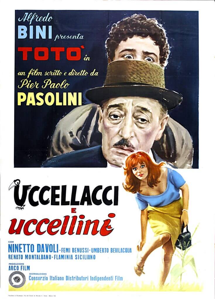 100 anni di Pier Paolo Pasolini, 13 suoi film tornano nei cinema d'Italia - UCCELLACCI E UCCELLINI - Gay.it