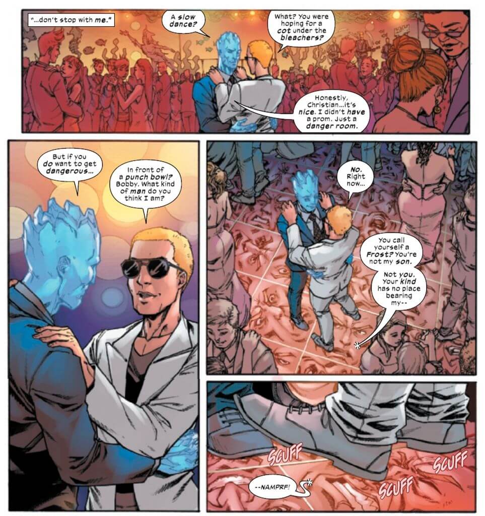 X-Men, si danza contro l'omofobia nel nuovo fumetto - X Men un tenero ballo contro lomofobia nel nuovo fumetto - Gay.it