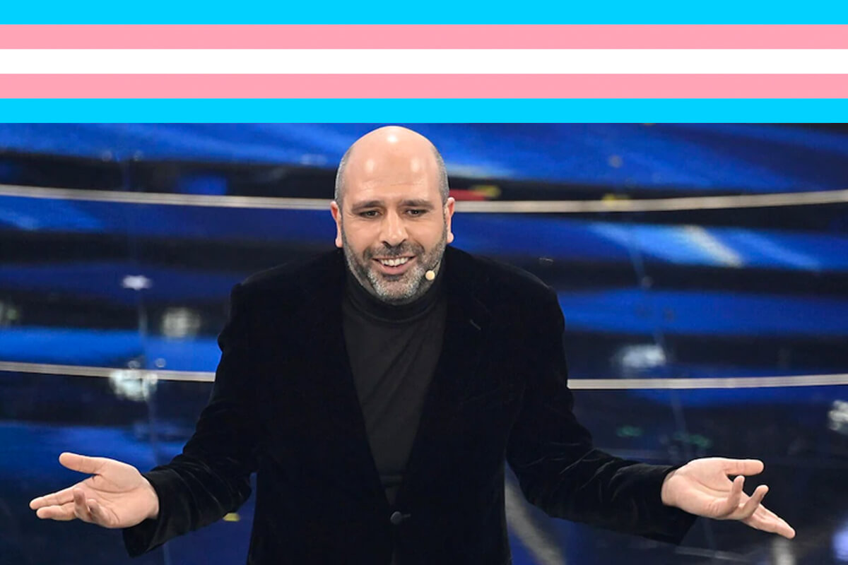 Sanremo 2022, il Movimento Identità Trans vs. Zalone: “Siparietto terrificante, la transfobia non fa ridere”