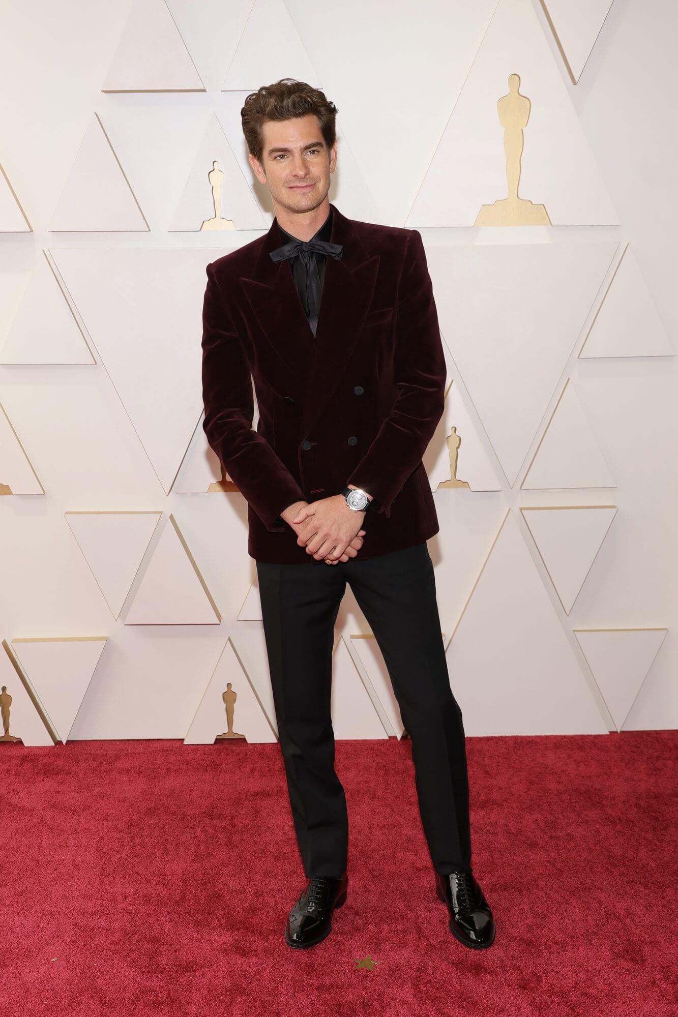 Andrew Garfield in Saint Laurent