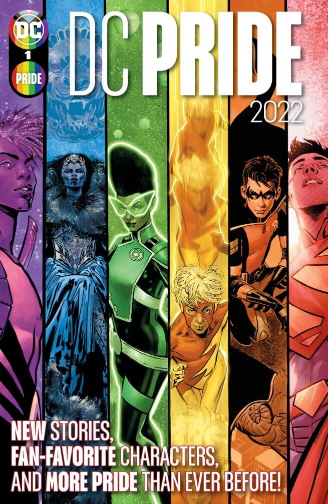 DC Pride 2022, pioggia di supereroi LGBTQ+ nel nuovo fumetto rainbow - Cover by Phil Jimenez Arif - Gay.it