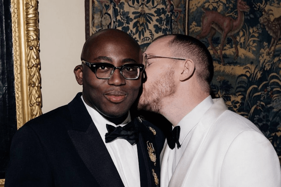 Edward Enninful di Vogue UK ha sposato Alec Maxwell