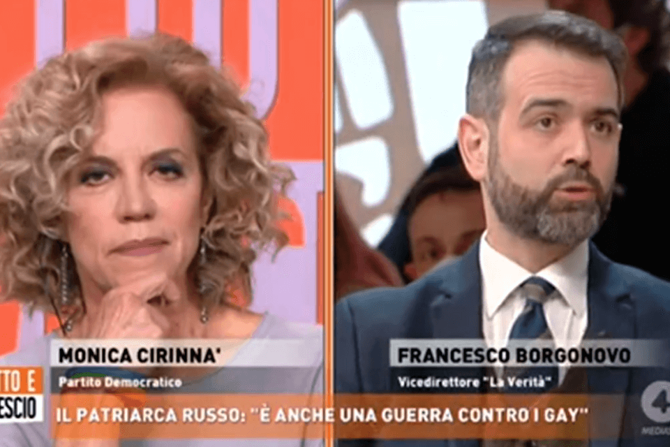 Borgonovo: “Se Putin avesse voluto fare la guerra ai gay avrebbe invaso il Muccassassina e non l’Ucraina” – VIDEO