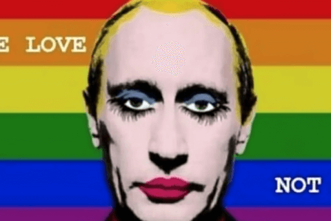 Gli hacker trasmettono il meme Gay Clown Putin in diretta tv - Gay Clown Putin - Gay.it