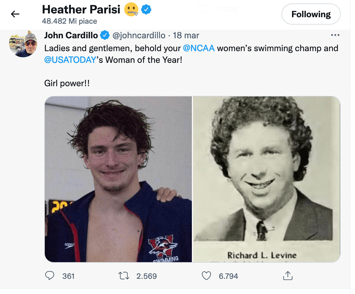 Heather Parisi, pioggia di "mi piace" e retweet alla transfobia social - Heather Parisi pioggia di mi piace e retweet alla transfobia social 4 - Gay.it