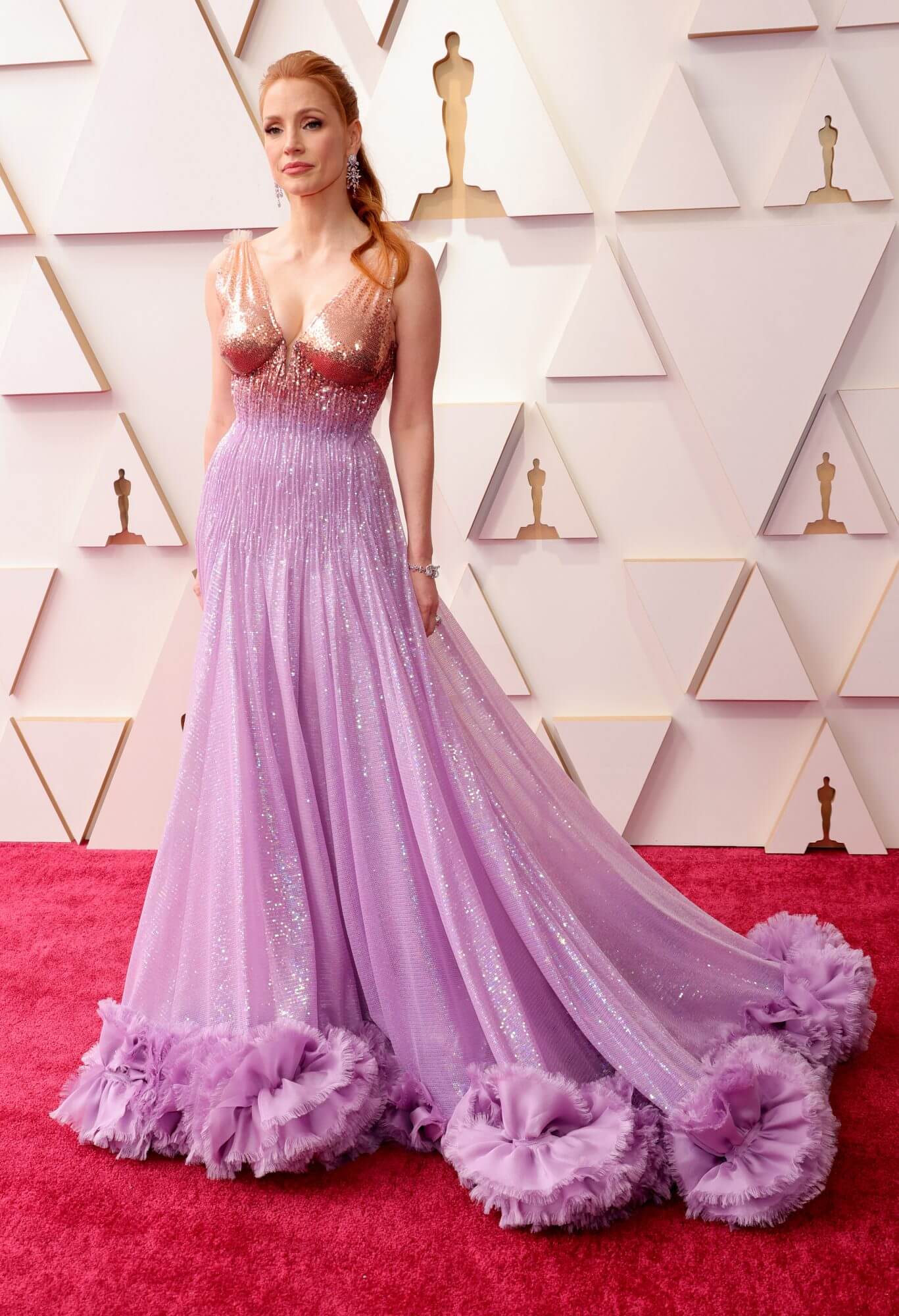 Jessica Chastain in Gucci