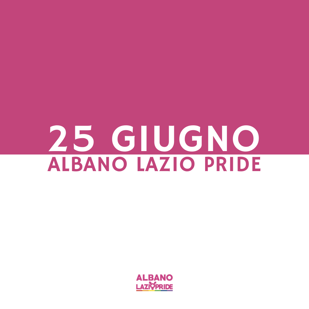 Lazio Pride 2022 il 25 giugno ad Albano Laziale - Lazio Pride 2022 1 - Gay.it