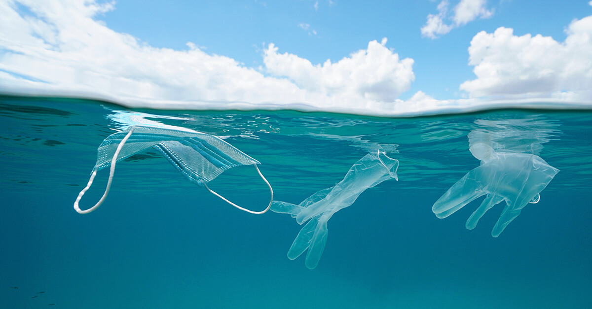 Ambiente: più di 200 milioni di mascherine inutilizzate e bruciate