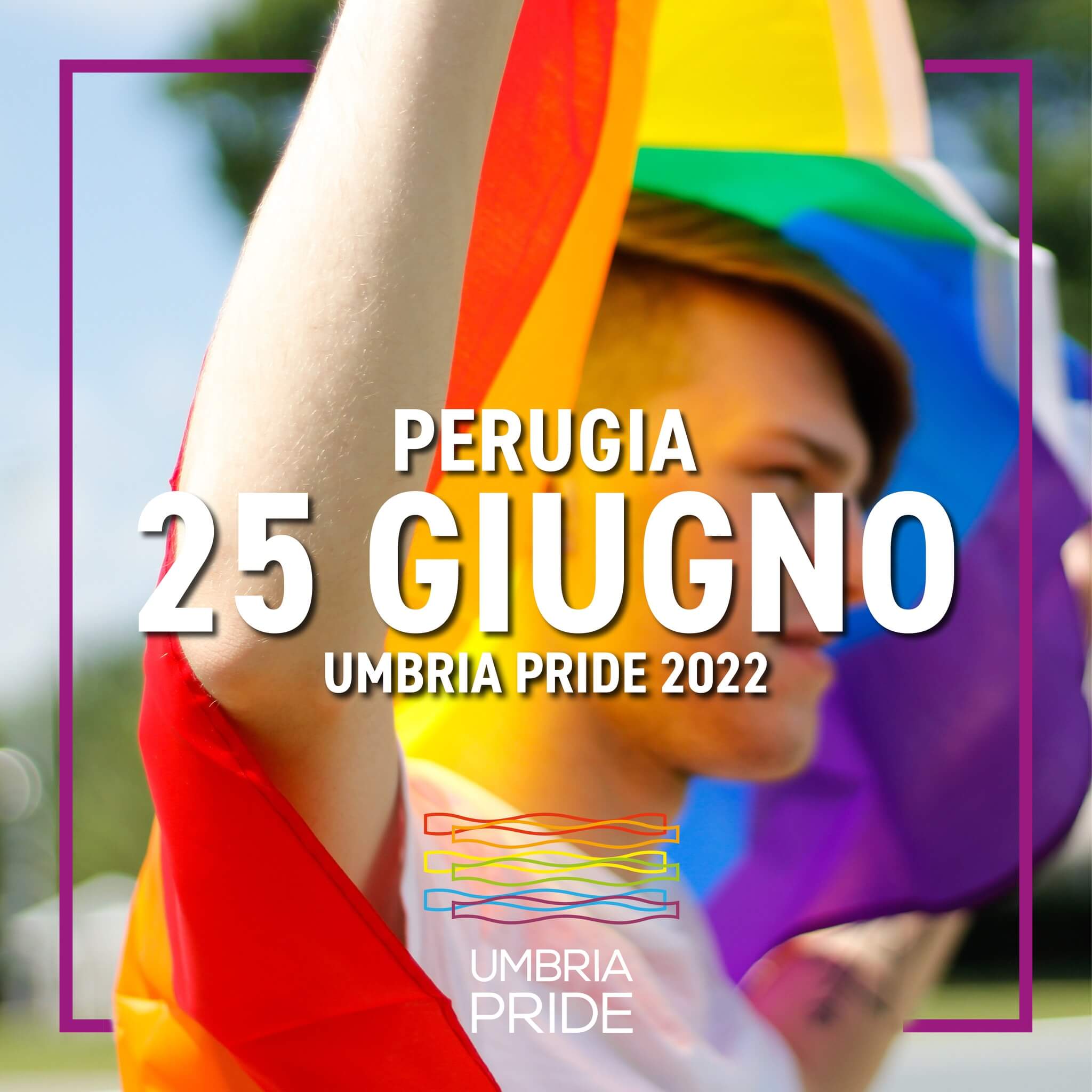 Umbria Pride 2022, la prima edizione a Perugia il 25 giugno - Perugia Pride 2022 - Gay.it
