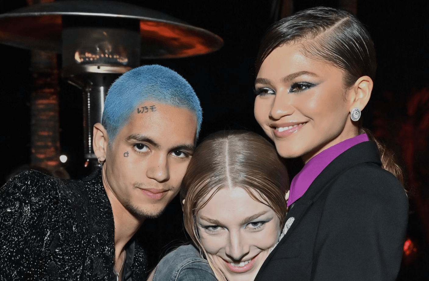 Zendaya, Hunter Schafer e Dominic Fike