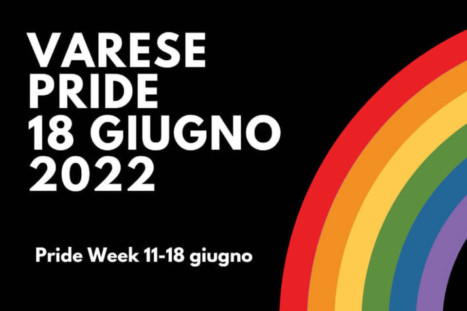 Varese Pride 2022 il 18 giugno - Varese Pride 2022 - Gay.it