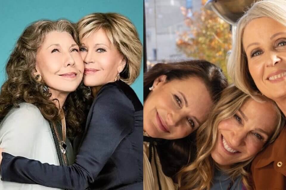 And Just Like That rinnovata per una 2a stagione, Netflix svela la data d’uscita di Grace and Frankie 7