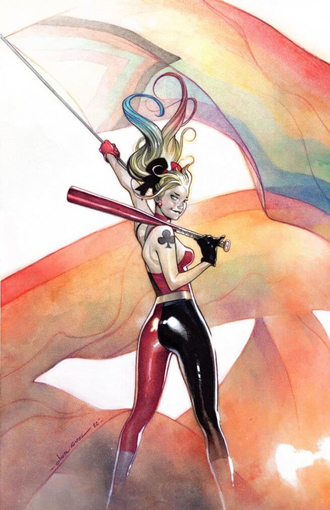 Harley Quinn #16  Variant Cover by Olivier Coipel