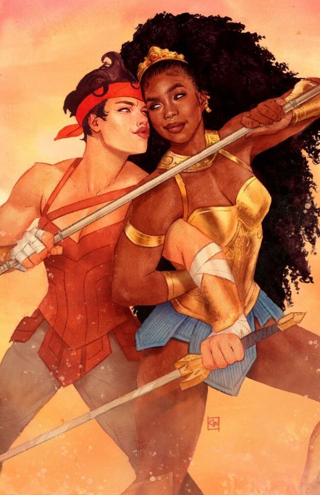 Nubia: Queens of the Amazons #1  Variant Cover by Kevin Wada