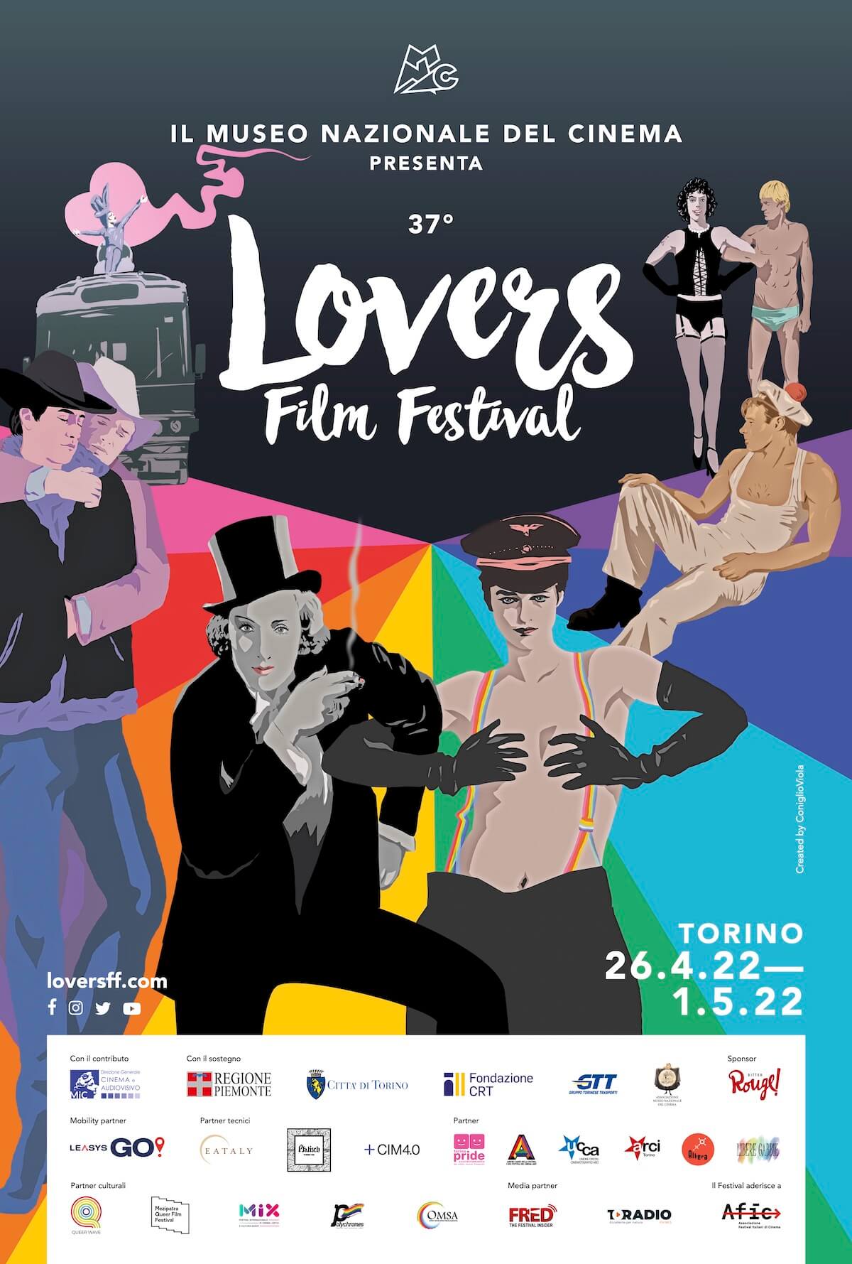 Lovers Film Festival 2022 di Torino, il programma ufficiale. Michele Bravi tra gli ospiti - 37° Lovers Film Festival - Gay.it