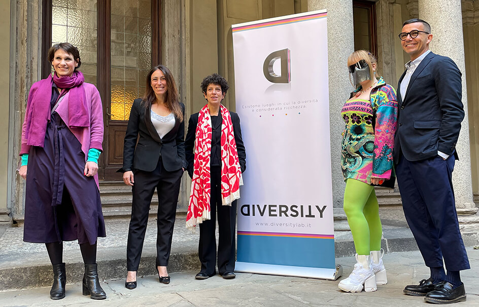 diversity media awards francesca vecchioni diego passoni miss keta elena buscemi monia azzalini