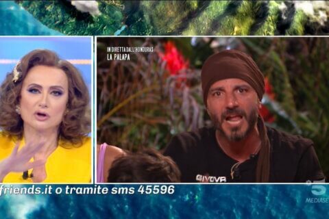 Isola, Nicolas Vaporidis a Luxuria: "Caro Vladimir", ed è scontro al termine del Transgender Day of Visibility - VIDEO - Isola Nicolas Vaporidis a Luxuria - Gay.it