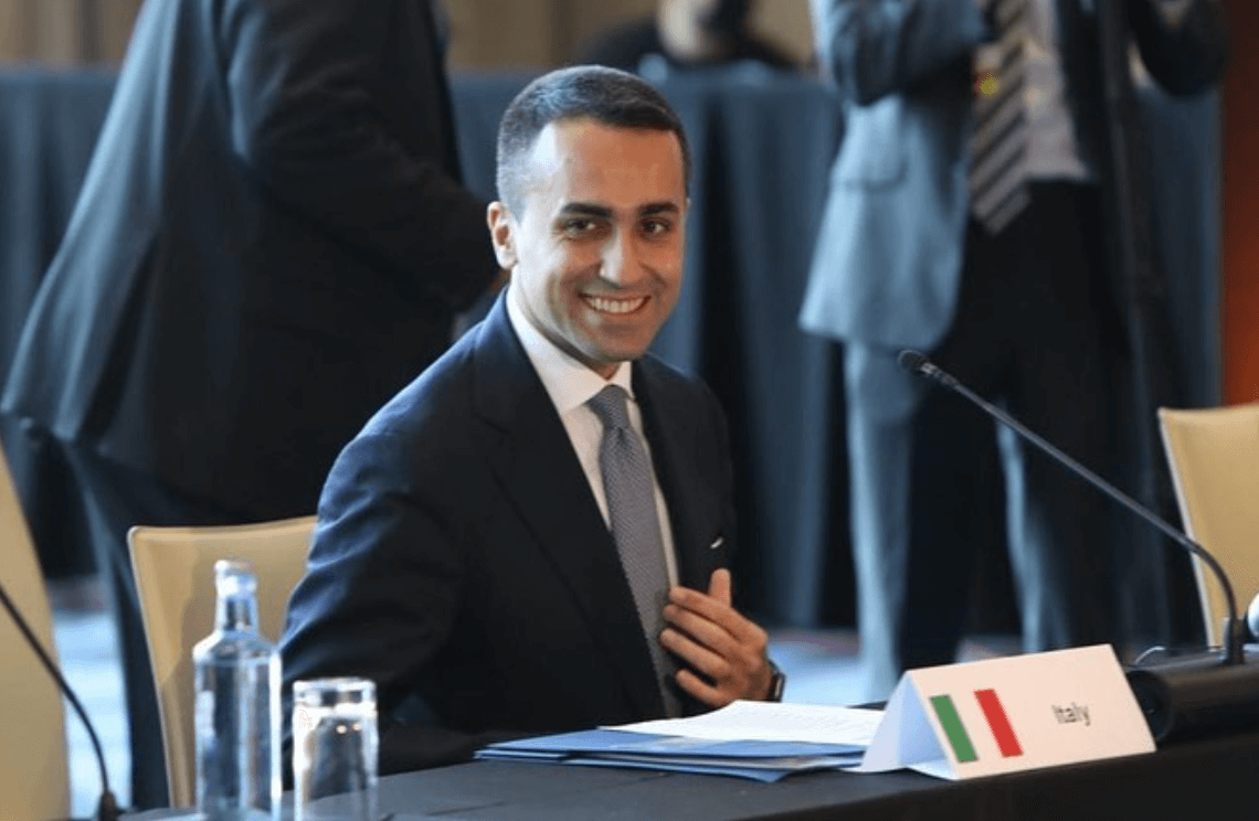 Luigi Di Maio ministro degli affari esteri e della cooperazione internazionale