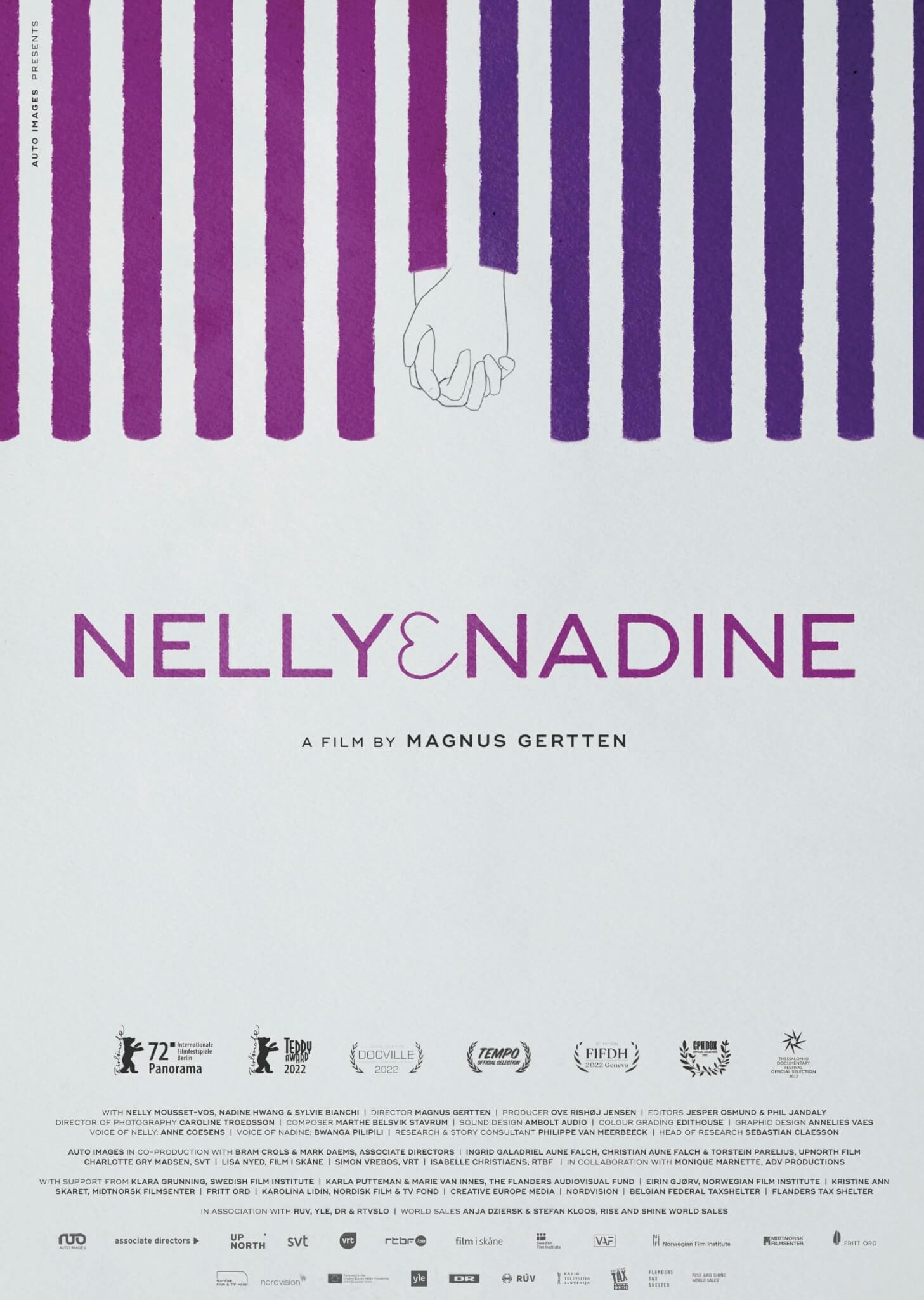 Lovers Torino 2022: Nelly & Nadine, la straordinaria storia vera di un amore nato in un campo nazista - Nelly e Nadine poster - Gay.it