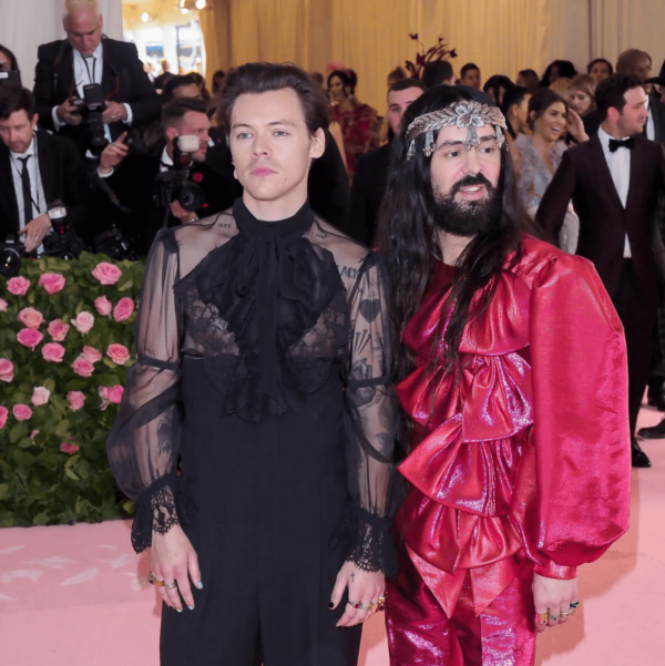 Harry Styles e Alessandro Michele
