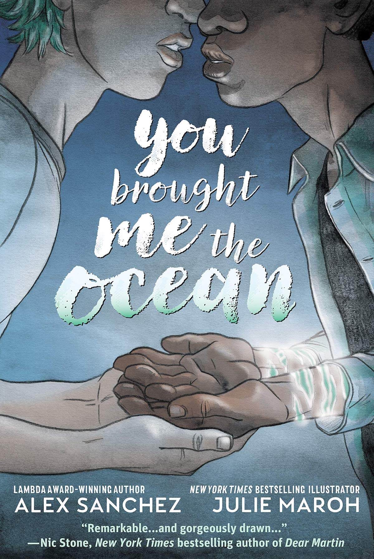 Aqualad, Chalize Theron produrrà l'adattamento tv della graphic novel queer "You Brought Me The Ocean" - You Brought Me The Ocean cover - Gay.it