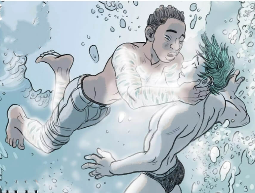Aqualad, Chalize Theron produrrà l’adattamento tv della graphic novel queer “You Brought Me The Ocean”