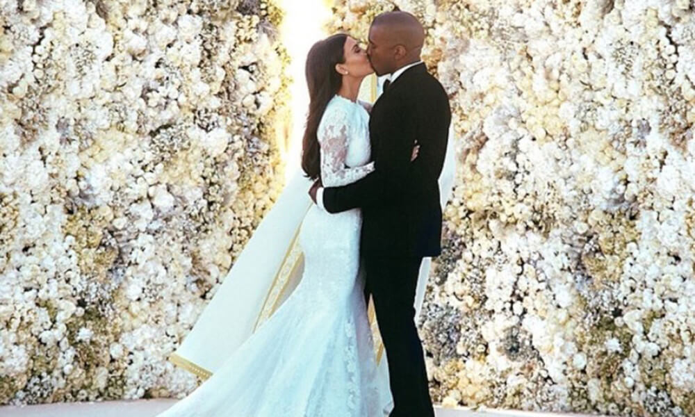 Kim e Kanye il matrimonio