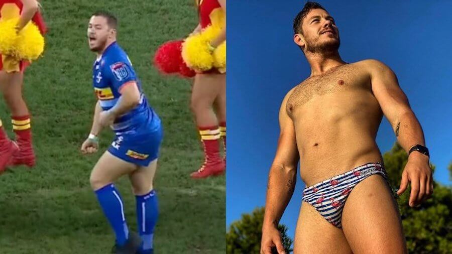 Balla Single Ladies durante una partita di rugby e diventa virale, il video - wiaan laing rugby player gay viral single ladies dance cheerleading routine dhl stormers - Gay.it
