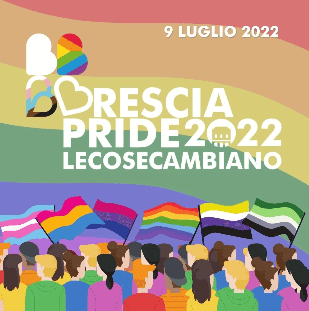 Brescia Pride 2022 il 9 luglio al grido "Le Cose Cambiano" - Brescia Pride 2022 il 9 luglio COVER 1 - Gay.it