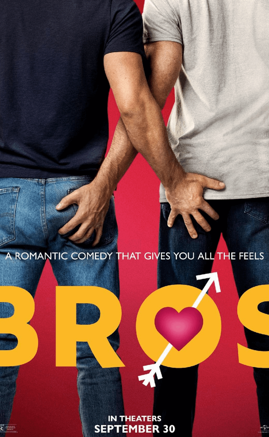 BROS, primo esilarante trailer della prima storica rom-com gay di uno studios hollywoodiano - Bros il poster - Gay.it
