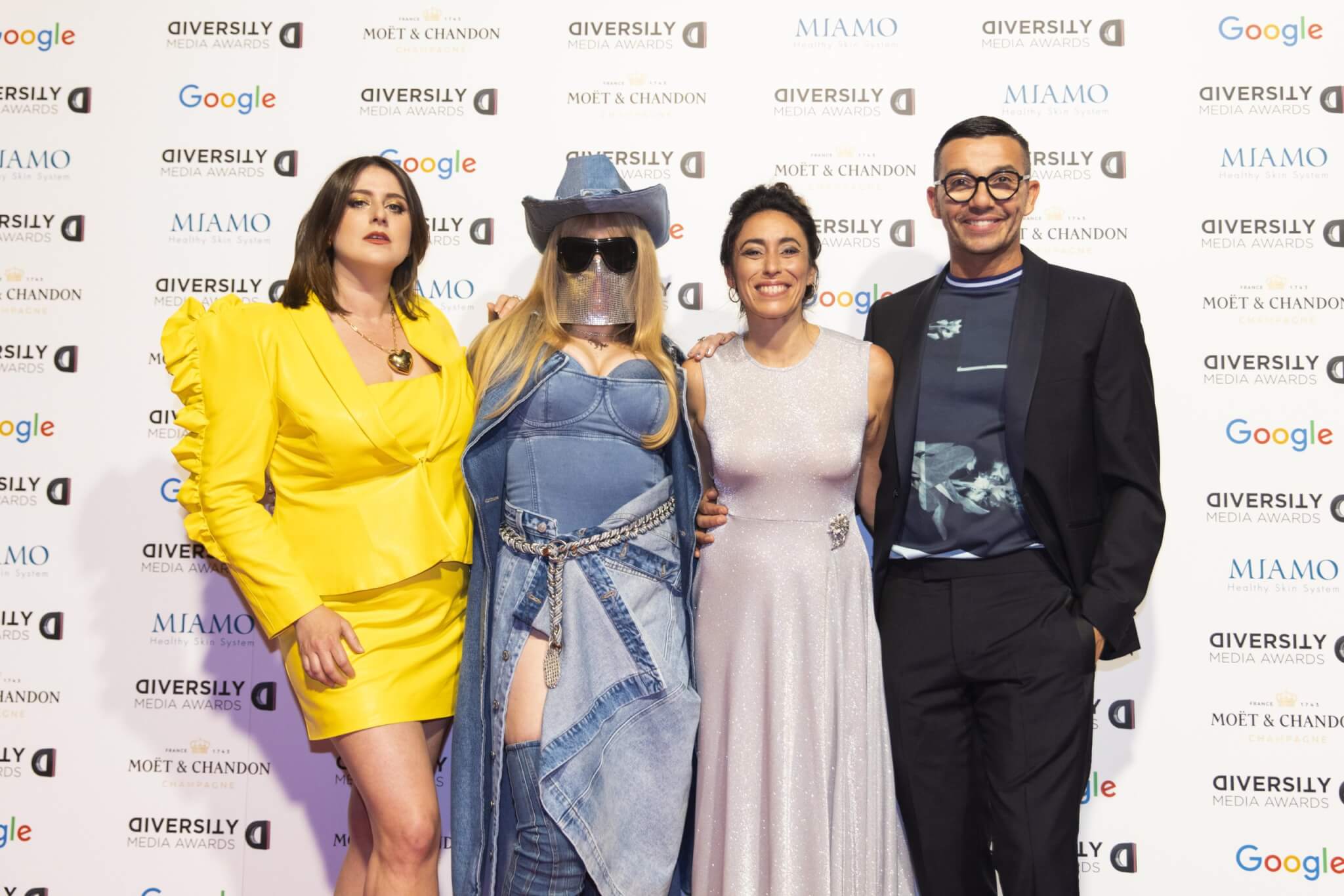 Diversity Media Awards 2022 - Michela Giraud, Miss Keta, Francesca Vecchioni, Diego Passoni