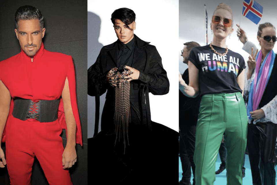 Eurovision 2022, ecco gli artisti dichiaratamente LGBTQ+ che illumineranno Torino - Eurovision 2022 cantanti queer - Gay.it