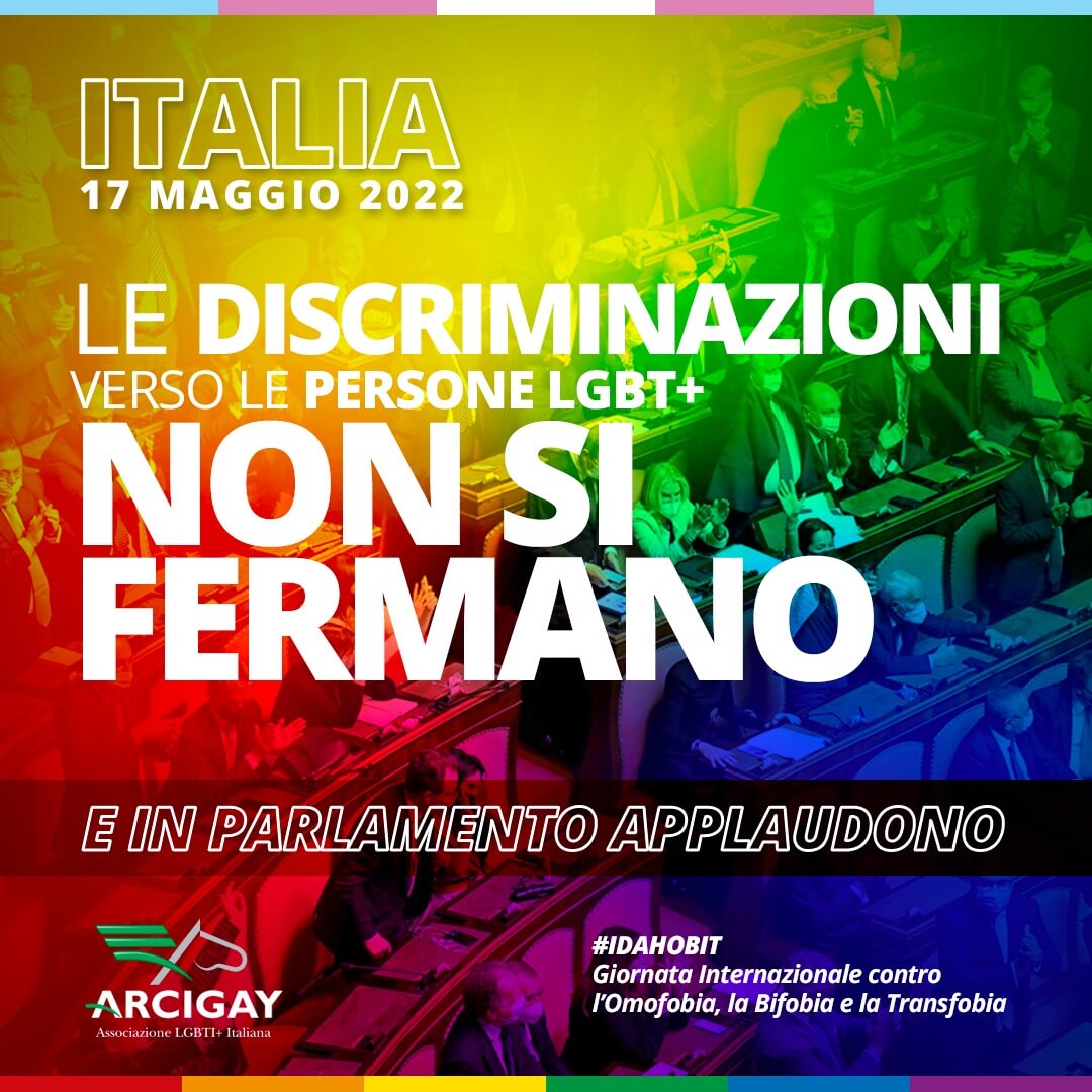 Giornata contro l'Omotransfobia, i numeri di un'emergenza: "E in Parlamento applaudono" - Giornata contro lOmotransfobia - Gay.it
