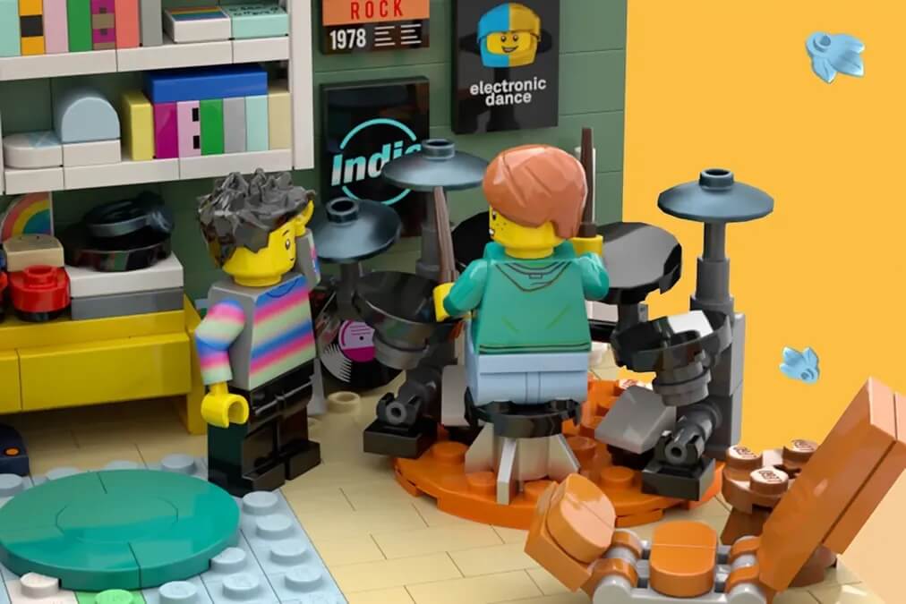 Heartstopper diventa set LEGO, parla il creatore - Heartstopper Charlies Room LEGO 4 3 - Gay.it