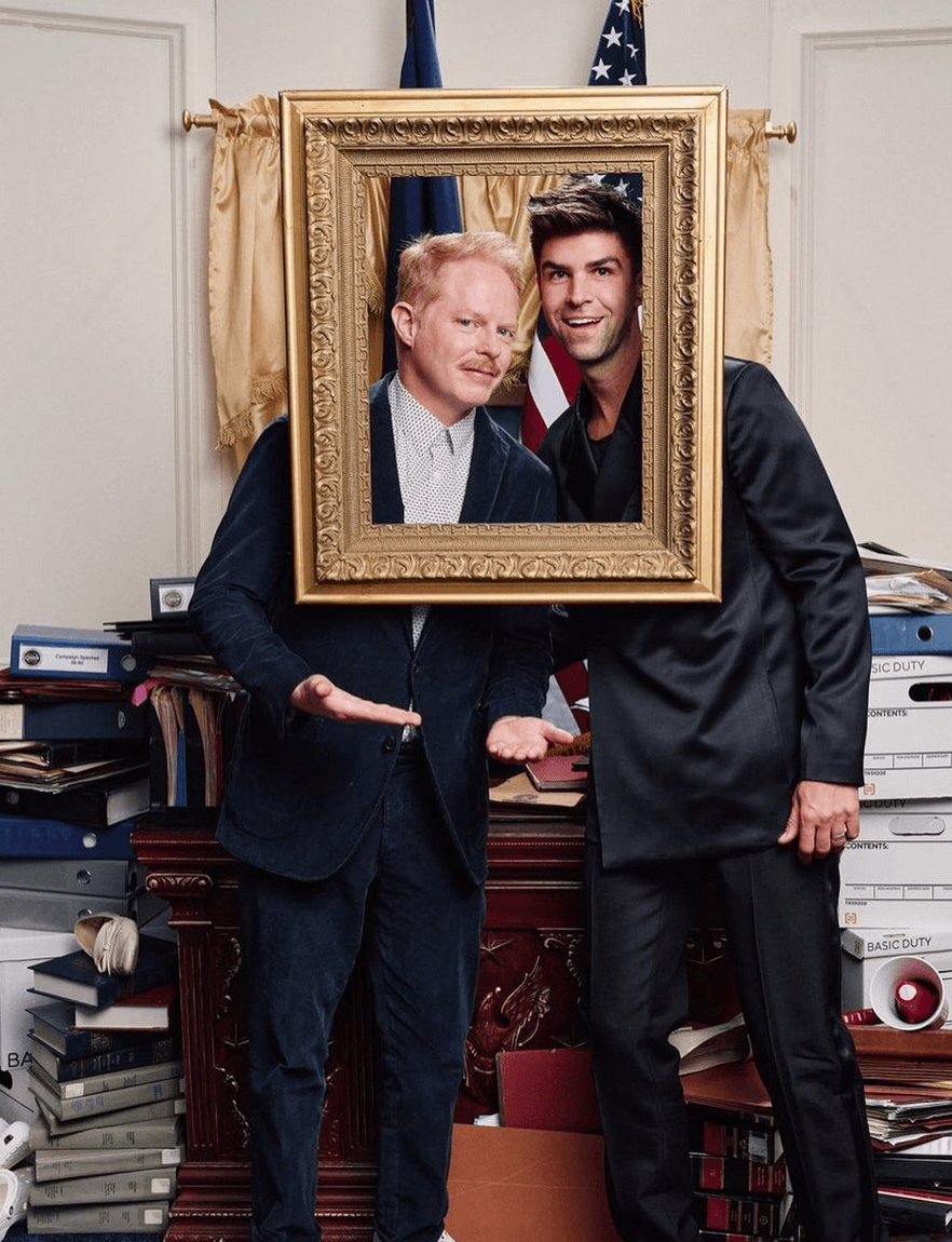 Uno spin-off gay di Modern Family? Parla Jesse Tyler Ferguson - Jesse Tyler Ferguson e marito 3 - Gay.it